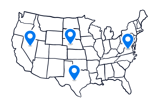 Zip Searech USA MAP