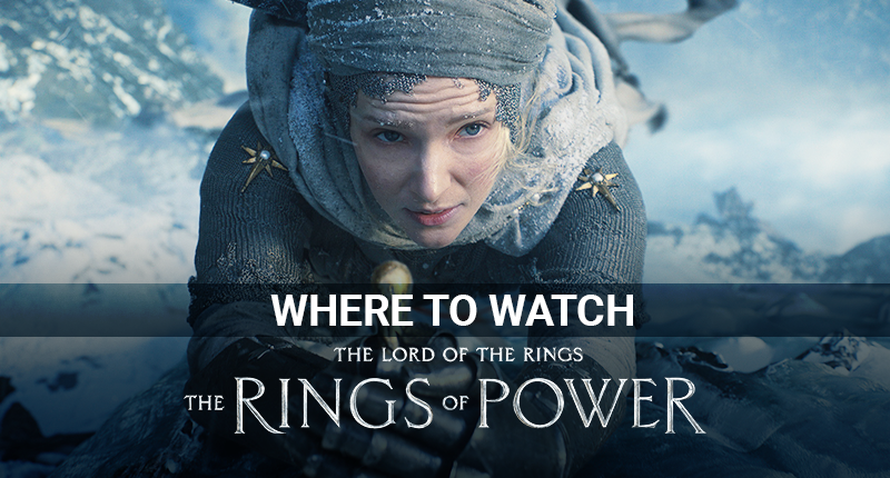 Where to Watch Lord of the Rings: The Rings of Power?