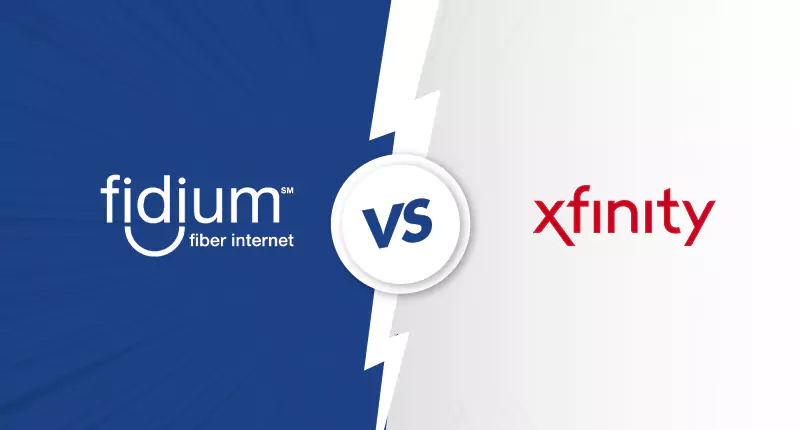 Fidium Fiber vs Xfinity Internet - Which One is Better?